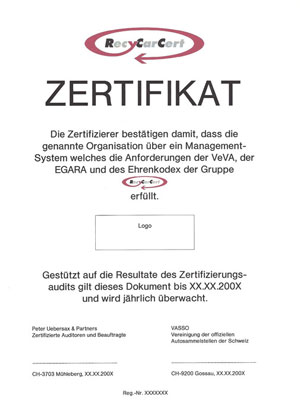 Zertifikat